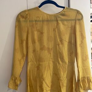 Yellow realisation sunflower dress